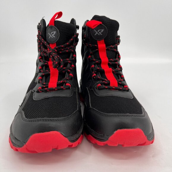 Xray Bunder Sneaker Boots Size 10 Black Red Mesh High Top Textile Hiking Shoes main image 5
